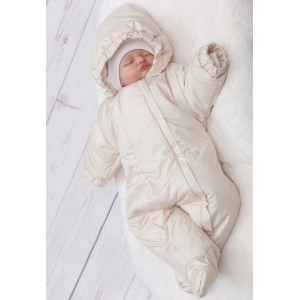 Комбинезон для новорожденных Стрит кремовый