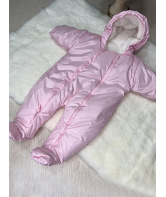 Комбинезон для новорожденных Стрит розовый