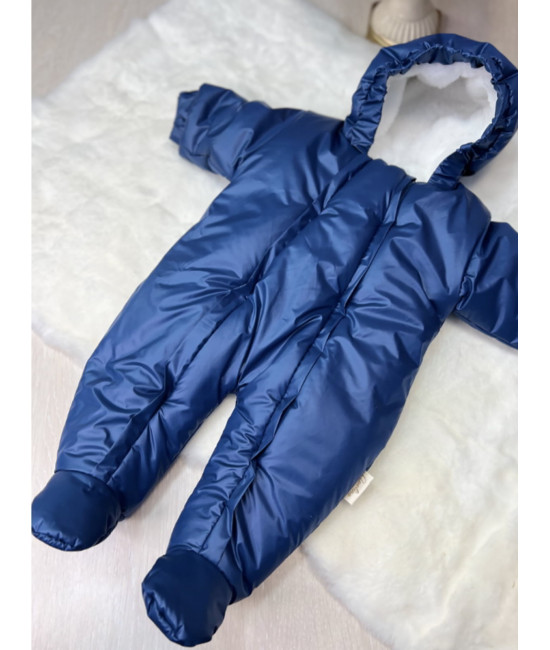 Комбинезон для новорожденных Стрит синий