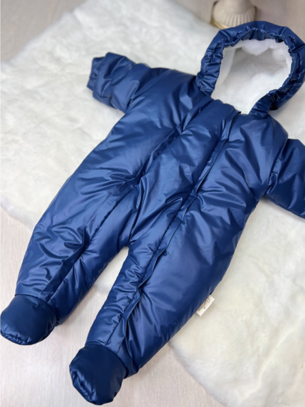 Демисезонный комбинезон Стрит синий