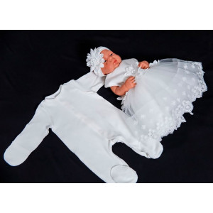 Платье для новорожденных Зефирка