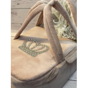 Люлька-переноска Корона какао