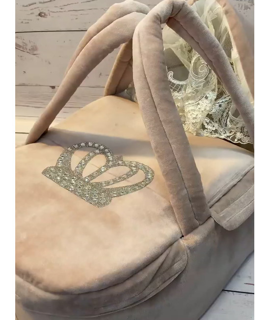 Люлька-переноска Корона какао