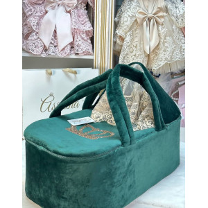 Люлька-переноска Корона изумруд