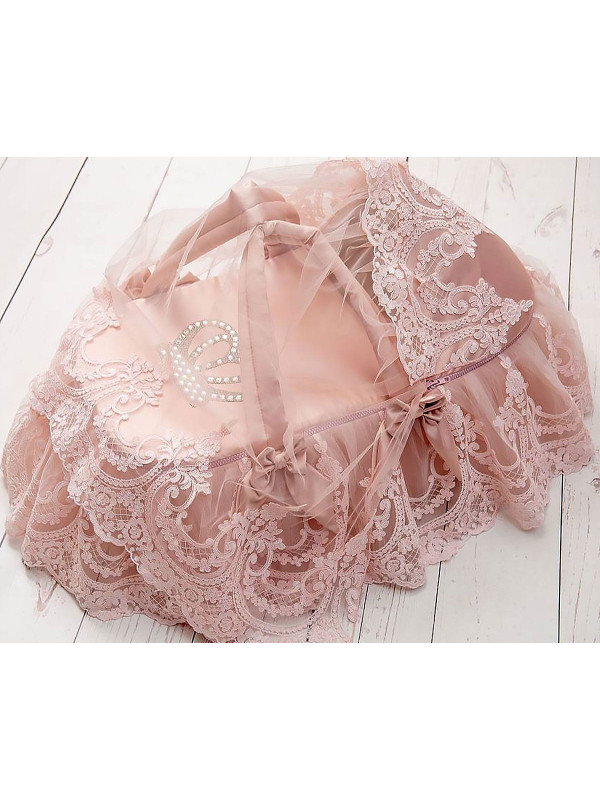 Люлька-переноска Бель тафта пудра