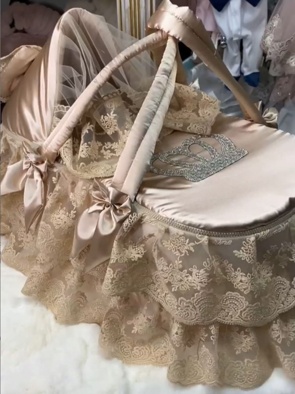 Люлька-переноска Марин Блю атлас какао