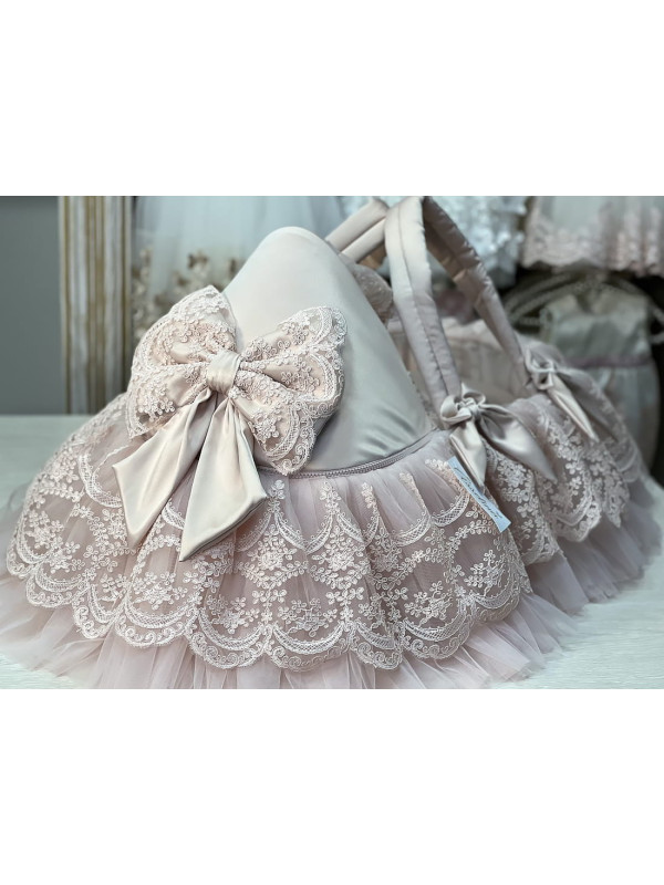 Люлька-переноска Буше тафта пыльная роза