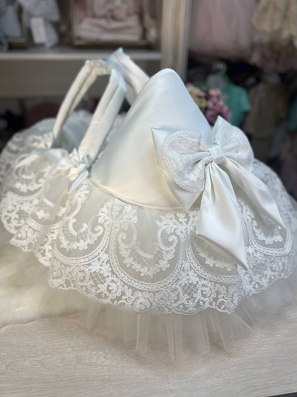 Люлька-переноска Буше тафта молочная