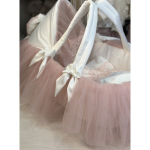 Люлька-переноска Эльза молочная-пудра