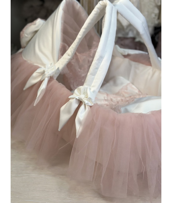 Люлька-переноска Эльза молочная-пудра