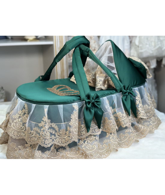 Комплект на выписку Роскошь-Джентльмен изумруд