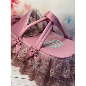 Люлька-переноска Королевская 2 сиреневая