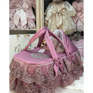 Люлька-переноска Королевская 2 сиреневая