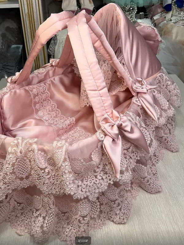 Люлька-переноска Лола тафта пудра