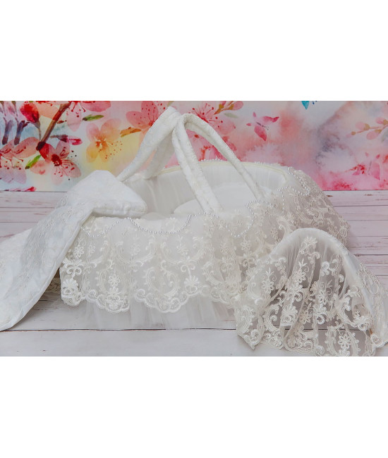 Люлька-переноска МариМар молочная