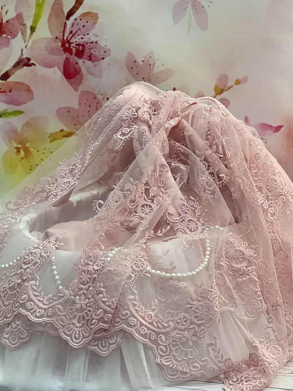 Люлька-переноска МариМар тафта пудра