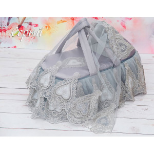 Комплект на выписку Маркиз-Джентльмен серый