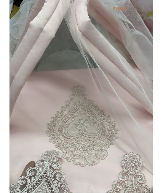 Люлька-переноска для новорожденного Маркиза пудра