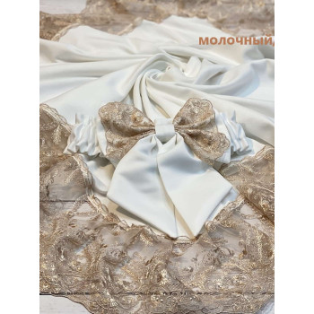 Плед Бекки молочный-какао