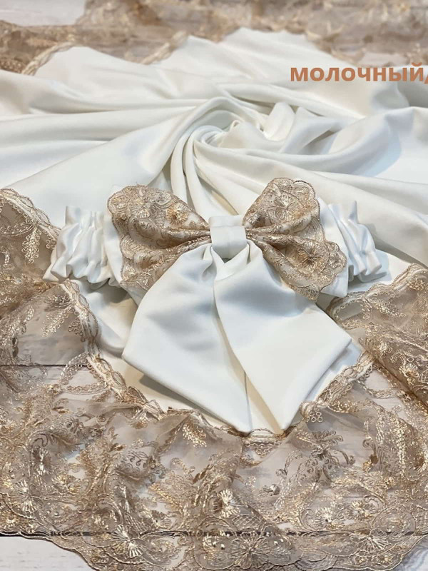 Плед Бекки молочный-какао