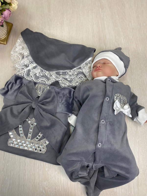 Летний комплект Королевский серый