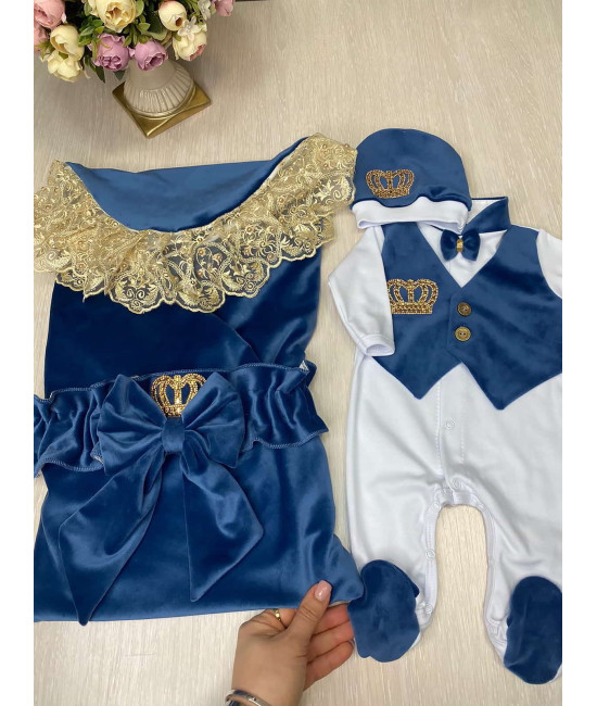 Летний комплект на выписку Королевский-Джентльмен парламент