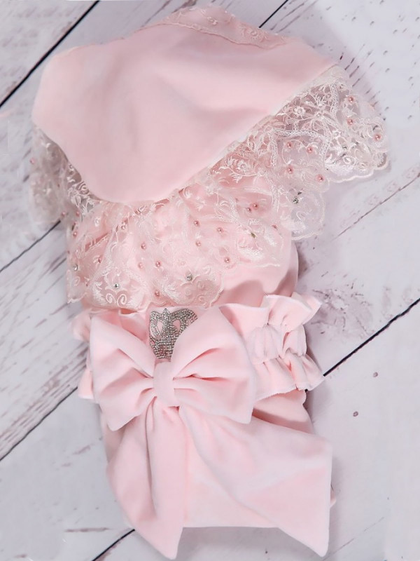 Летний плед Королевский розовый