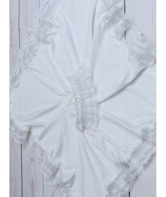 Летний комплект на выписку Линда молочный