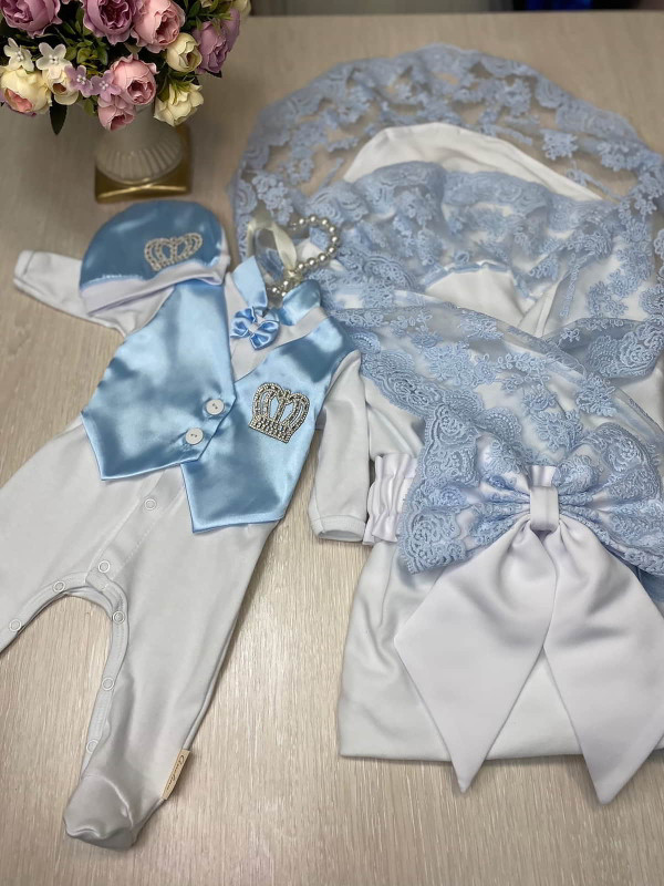 Летний комплект Марин Блю Джентльмен голубой