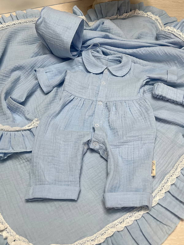 Летний комплект Итан голубой