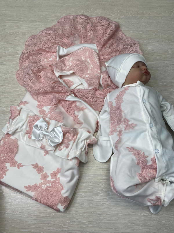 Летний комплект Цветочная фея пудра