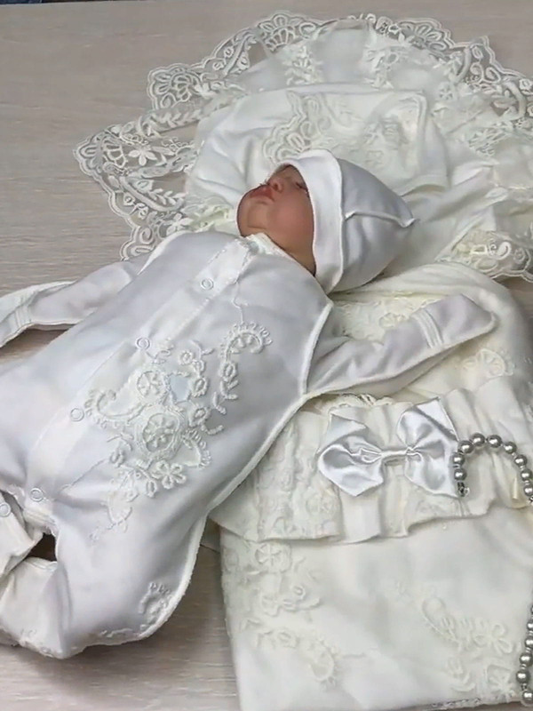 Летний комплект Цветочная фея молочный