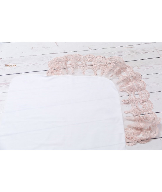 Уголок на выписку Буше молочный-персик