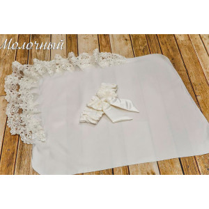 Летний вязаный комплект Капелька крем-брюле