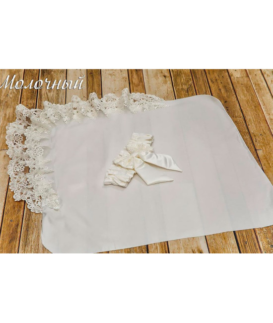 Летний вязаный комплект Капелька крем-брюле