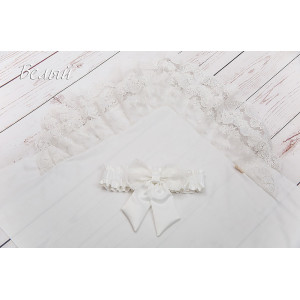 Летний вязаный комплект Рис тиффани