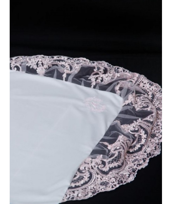 Уголок на выписку Роскошь молочный-пудра