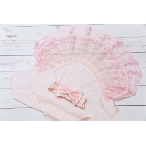 Уголок на выписку Вуаля персик