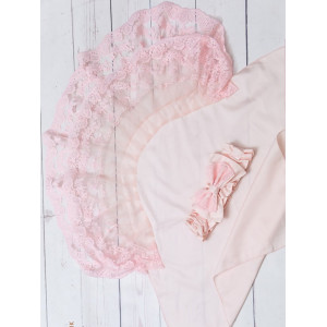 Уголок на выписку Вуаля персик