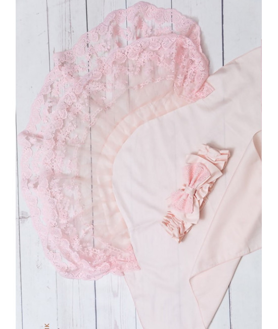 Уголок на выписку Вуаля персик