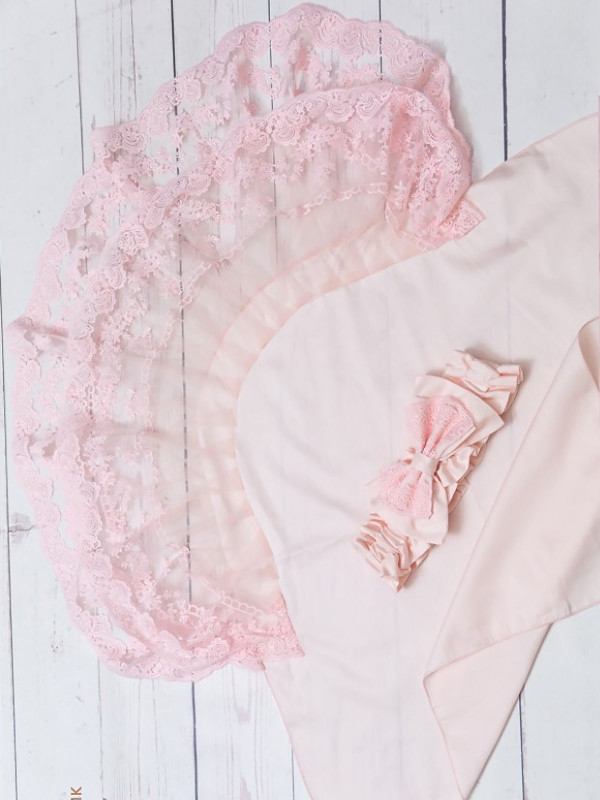 Уголок на выписку Вуаля персик