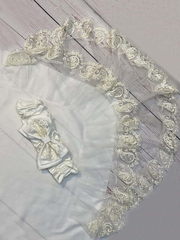 Уголок на выписку Вуаля молочный