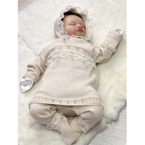 Вязаный набор Фрезия крем-брюле