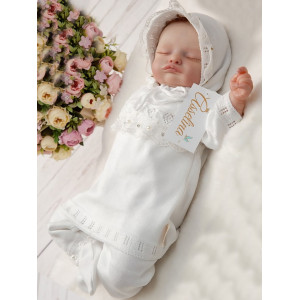 Вязаный набор Фрезия молочный