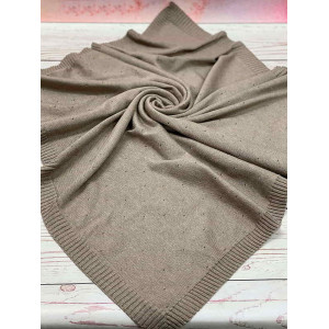 Летний вязаный комплект Капелька какао