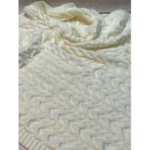 Комплект на выписку Пуф-Рози молочный