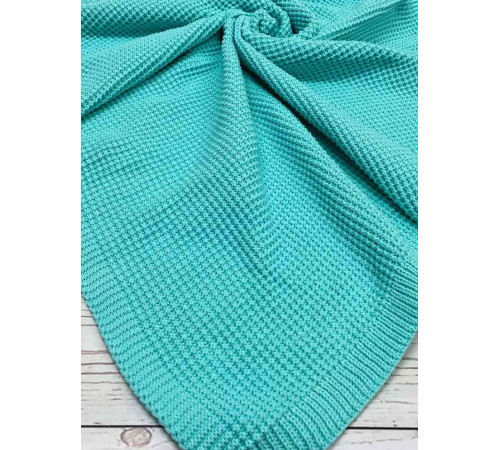 Вязаный плед Кукуруза тиффани