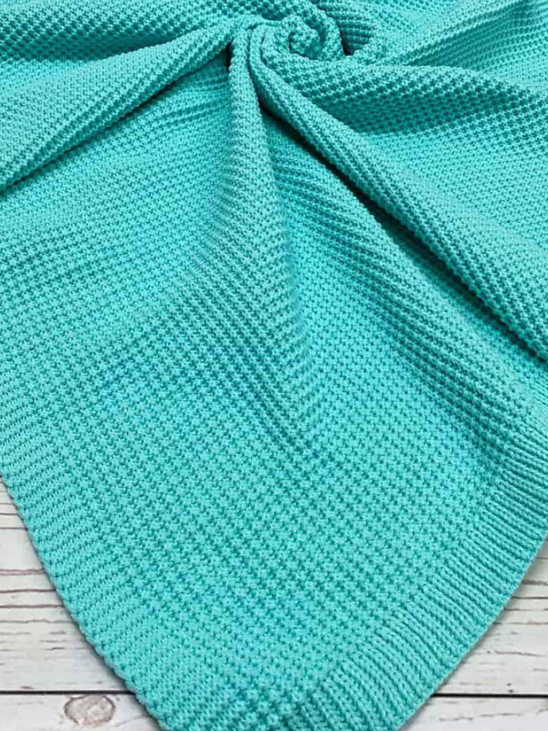 Вязаный плед Кукуруза тиффани