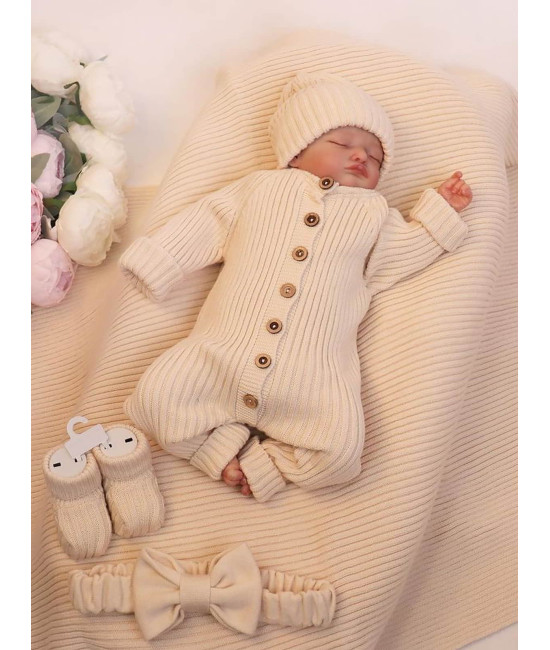 Комплект на выписку для новорожденного Лилу крем-брюле