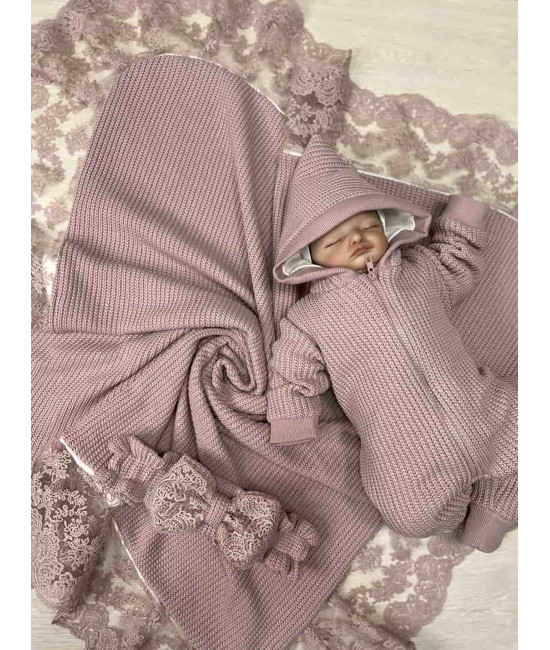 Летний комплект на выписку Лотос пудра